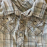 Plaid Short Sleeve Button Up | Sonoma