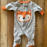 Mr Foxy Zip Up Pajama | newborn | Gerber