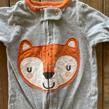 Mr Foxy Zip Up Pajama | newborn | Gerber