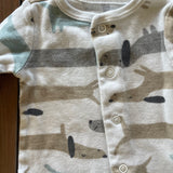 Dog Print Zip Up Pajama | newborn | Carter's