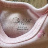 Pink Cherries Onesie | 0-3 mo | René Rofé