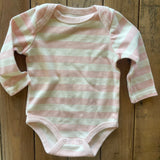 Stripe Onesie | 0-3 mo | Quiltex
