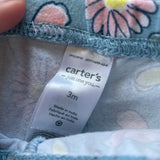 Blue Daisy Leggings | 0-3 months | Carter's
