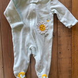 Sun Flower Zip Up | 0-3 mo | Carter's