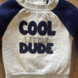 Little Cool Dude Sweater | 0-3 mo | Little Beginnings