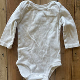 White Onesie | 0-3 mo | Carter's