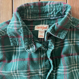 Green Flannel Button Up | Cat & Jack