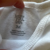 White Onesie | 0-3 mo | Carter's