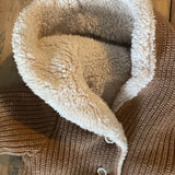 Cozy Bear Button Up Sweater | Baby Gap