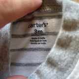 Stripe Mighty Cute Shirt | 0-3 mo | Carter's