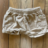 Beige Stripe Shorts | 0-3 months | Easy-Peasy