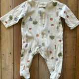 Forest Zip Up Pajama | 0-3 mo | Carter's