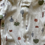 Forest Zip Up Pajama | 0-3 mo | Carter's