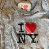 I Love NY Short Sleeve Onesie | NY