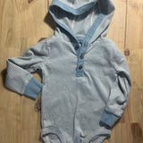 Blue Hoodie Onesie | 12-18 mo | Carter's