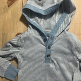 Blue Hoodie Onesie | 12-18 mo | Carter's