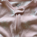 Pink Penguin Zip Up Pajama | 9-12 mo | Carter's