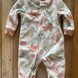 Dino Zip Up Pajama | 9-12 mo | Carter's
