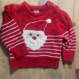Santa Clause Sweater | 12-18 mo | Holiday Time