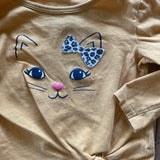 Mustard Cat Long Sleeve | 9-12 mo | Carter's