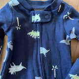 Dinosaur Zip Up Pajama | Carter's