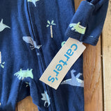 Dinosaur Zip Up Pajama | Carter's