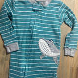Blue Whale Zip Up Pajama | 12-18 mo | Carter's