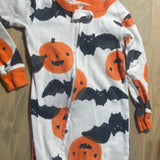 Pumpkin Zip Up Pajama | 12-18 mo | Carter's