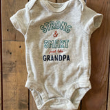 Strong & Smart Like Grandpa Onesie | Carter's