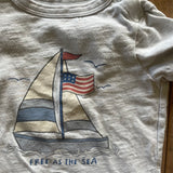 Free As The Sea T-Shirt | 9-12 | Little Co.