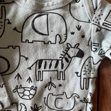 Blue Wild Animals Long Sleeve Onesie | Carter's