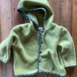 Green Fleece Jacket | 9-12 mo