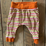 Orange Striped Harem Pants | Rae Dunn