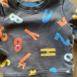 Alphabet Print Two Piece Set | 9-12 mo | Cat & Jack
