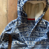 Fleece Winter Hooded Romper | 9-12 mo