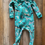 Doggos Zip Up Pajama | 9-12 mo | Carter's