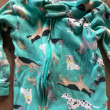 Doggos Zip Up Pajama | 9-12 mo | Carter's