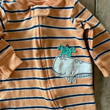 Whaley Cool Striped Zip Up Pajama | Carter's