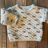 Quilted Butterfly Sweater | 0-3 mo | Little Planet Organic