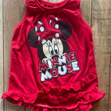 Red Mini Mouse Shirt | 4T | Disney