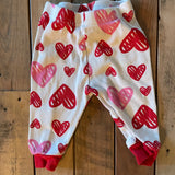 Doodle Hearts Pants | 0-3 mo | Children's Place