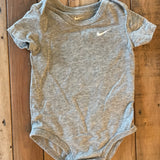 Gray Onesie | 12-18 mo | Nike