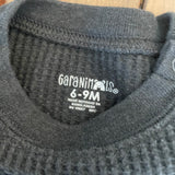 Dark Grey Long Sleeve Waffle Onesie | Garanimals