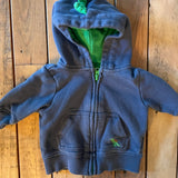 Dinosaur Zip Up Hoodie | 0-3 months | Gymboree