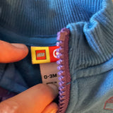 Zip Up Sweater | 0-3 months | Lego