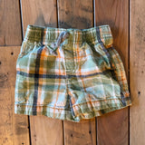 Plaid Shorts | 0-3 months | Jumping Beans