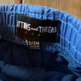 Blue Shorts | 0-3 months | Buttons & Thread