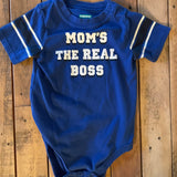 Mom's the Real Boss Short Sleeve onesie | Garanimals