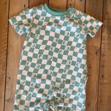 Checkered Skater Romper | Garanimals