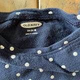 Polka Dot T-Shirt | 18-24 mo | Old Navy